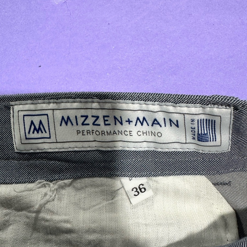 Mizzen+Main Charcoal Dress Pants - Picture 4 of 8